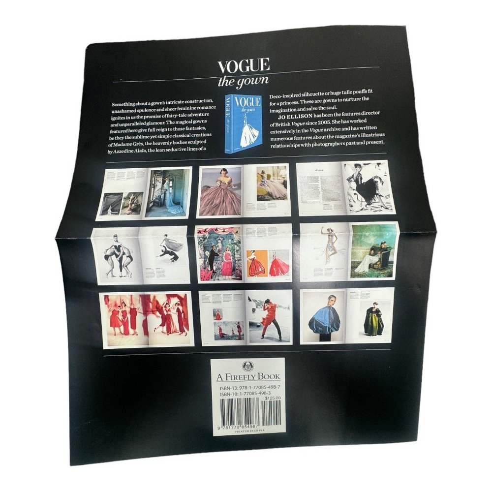 Vogue The Gown by Jo Ellison Portfolio Series Book with Dust Box EUC - Picture 10 of 12